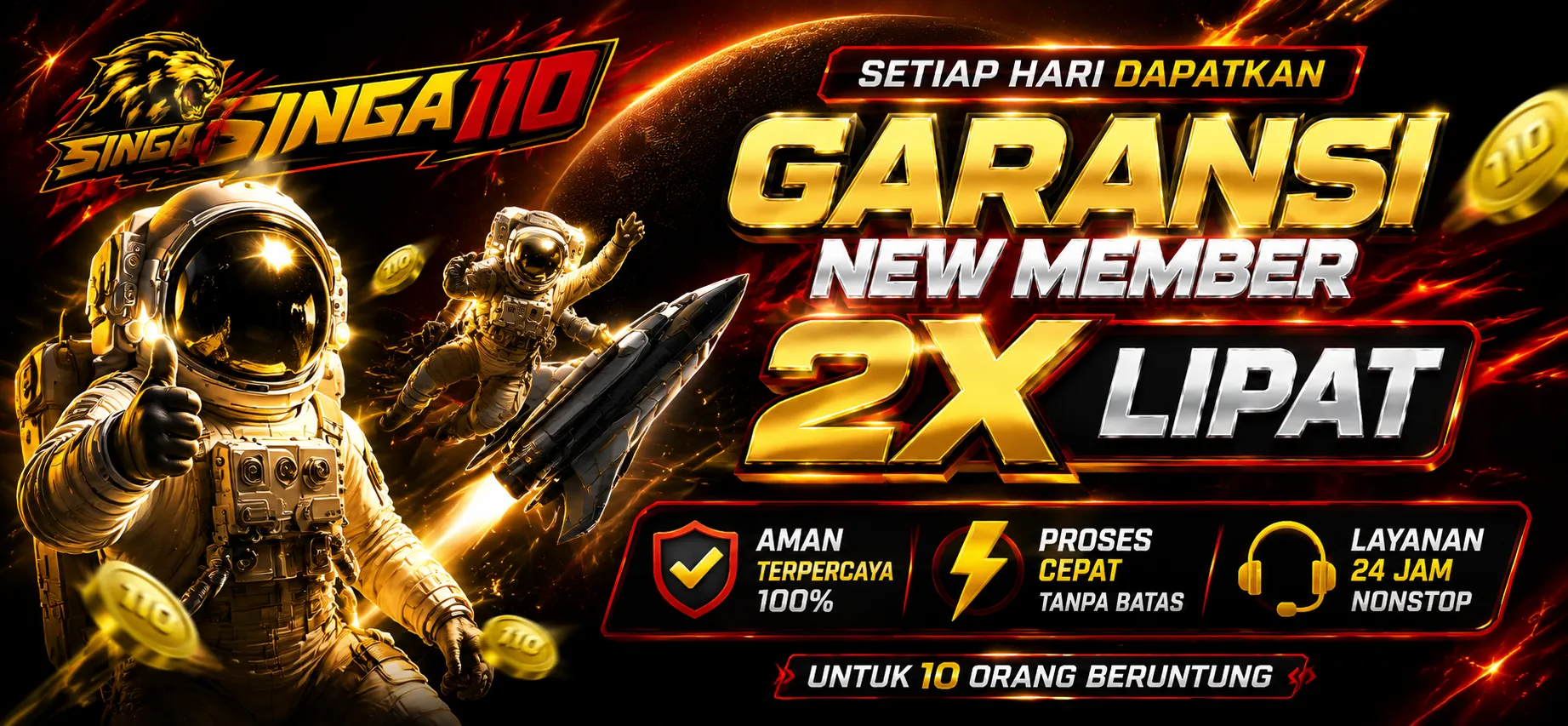 SINGA110 promo
